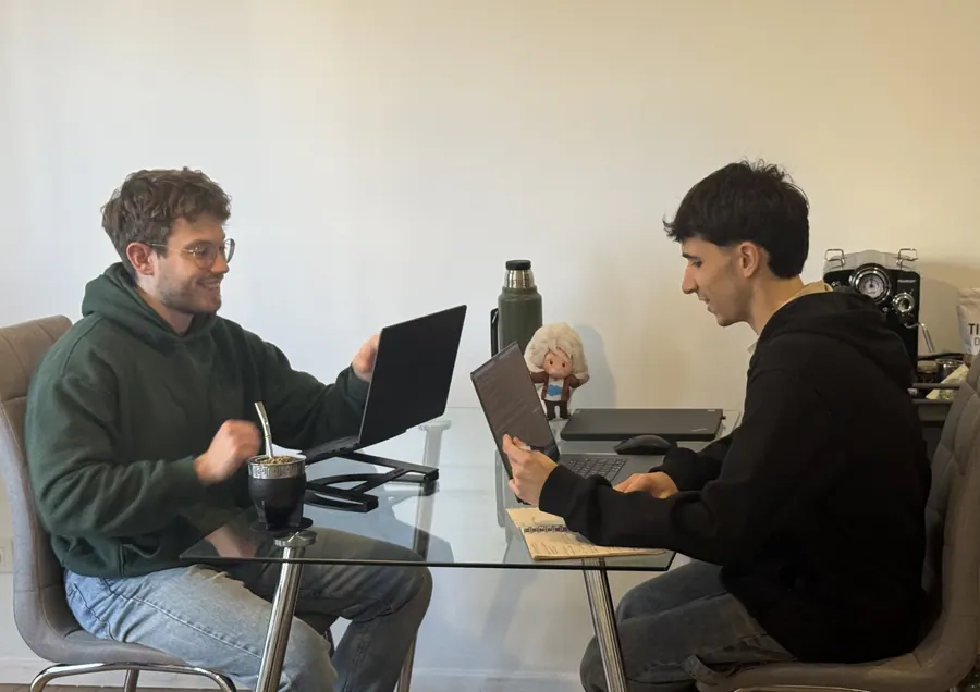 Espacio de trabajo del equipo de MGWeb